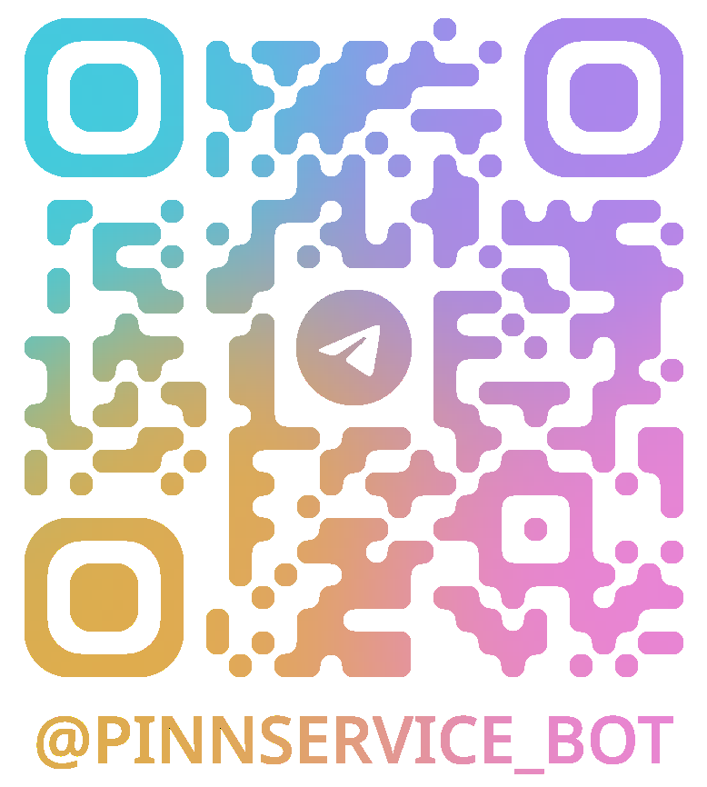 QR — @PINNSERVICE_BOT